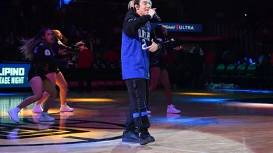 Celebrities At The Los Angeles Clippers Game