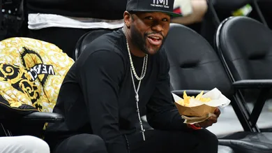 Celebrities At The Los Angeles Clippers Game