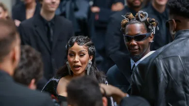 Balenciaga : Outside Arrivals - Paris Fashion Week - Haute Couture Fall/Winter 2023/2024