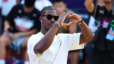 Jimmy Butler On China Trip In Beijing