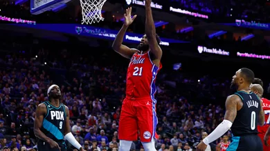 Portland Trail Blazers v Philadelphia 76ers