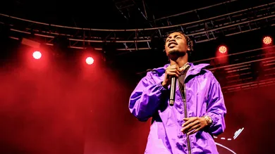 Lil Tjay Performs In Milan