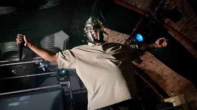 Doom Perform At Arches In Glasgow