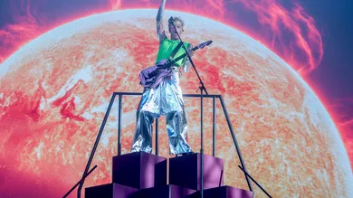 Machine Gun Kelly Performs In The First Day Of Mad Cool