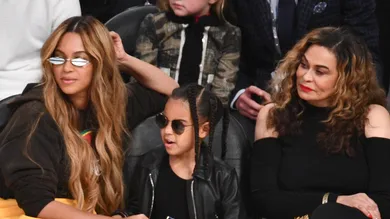 Tasha K Tina Knowles Blue Ivy Dancing