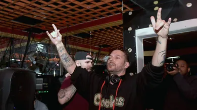 Kevin Federline Celebrates 40th Birthday At Crazy Horse III Gentlemens Club In Las Vegas