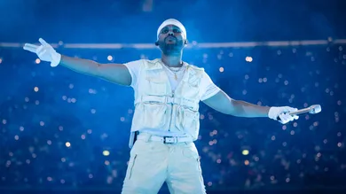 The Weeknd Performs At The London Stadium