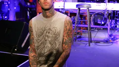 Travis Barker's "Give The Drummer Some" Press Day