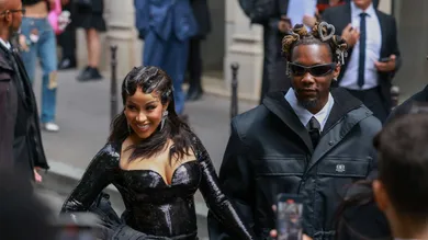 Balenciaga : Outside Arrivals - Paris Fashion Week - Haute Couture Fall/Winter 2023/2024