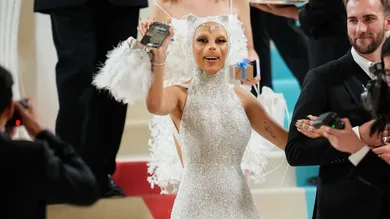 The 2023 Met Gala Celebrating "Karl Lagerfeld: A Line Of Beauty" - Street Sightings
