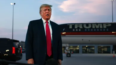 Former President Donald Trump Surrenders To Fulton County Jail In Election Case