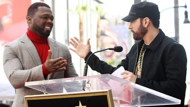 Curtis "50 Cent" Jackson Is Honored With A Star On The Hollywood Walk Of Fame
