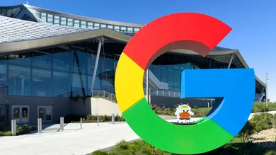 Google's Bay View Campus In Silicon Valley