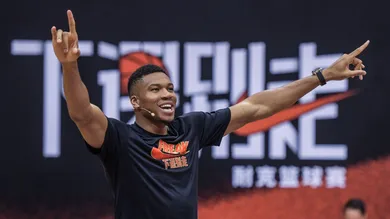 NBA Player Giannis Antetokounmpo's Trip To China