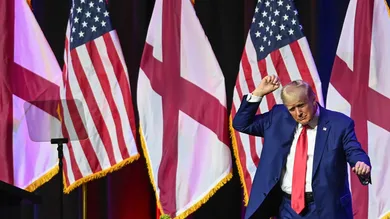 Former President Trump Addresses The Alabama GOP Summer Dinner