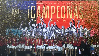 Spain, winners of the FIFA Women's World Cup, meet their fans in Madrid