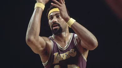 Los Angeles Lakers Wilt Chamberlain, 1972 NBA Western Conference Finals