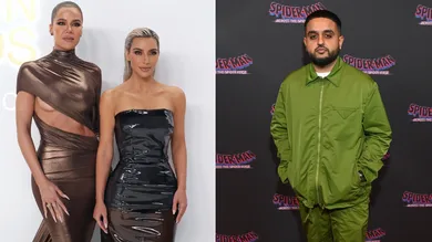 Kim Kardashian Khloe Kardashian Nav Selfie