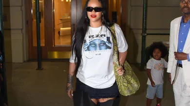 Celebrity Sightings In New York City - August 13, 2022