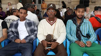 Wales Bonner : Front Row - Paris Fashion Week - Menswear Spring/Summer 2024