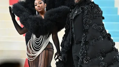 The 2023 Met Gala Celebrating "Karl Lagerfeld: A Line Of Beauty" - Street Sightings