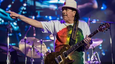 Santana Performs At North Island Credit Union Amphitheatre