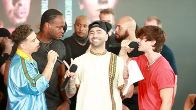 LiveXLive &amp; Social Gloves: Battle of the Platforms Press Conference @ Fred Segal West Hollywood