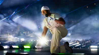 The Weeknd Performs At The London Stadium