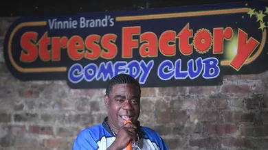 Tracy Morgan Performs At The Stress Factory Comedy Club