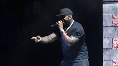 50 Cent Performs At Budweiser Stage