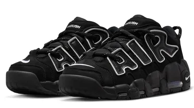 AMBUSH-Nike-Air-More-Uptempo-Low-Black-White-FB1299-001-Release-Date-4