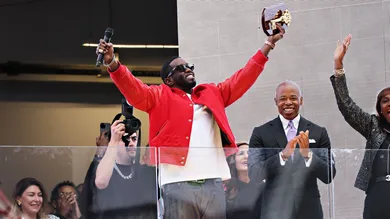 New York City Mayor Presents Sean "Diddy" Combs With Keys To The City
