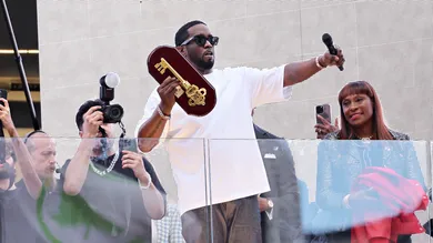 New York City Mayor Presents Sean "Diddy" Combs With Keys To The City