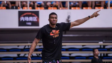 NBA Player Giannis Antetokounmpo's Trip To China