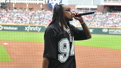 Celebrities Attend New York Yankees v Atlanta Braves