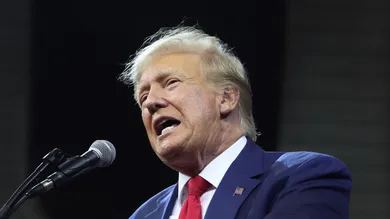 Donald Trump Attends Monumental Leaders Rally In South Dakota