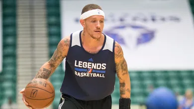 Delonte West a current d league basketball player with the Texas Legends