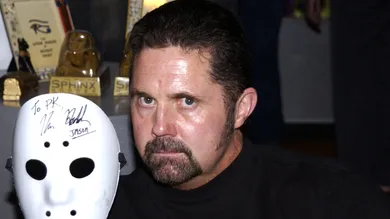 Kane Hodder Promotes His New Film "Jason X" with an In-Store Signing