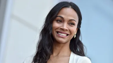 Zoe Saldana Honored With A Star On The Hollywood Walk Of Fame