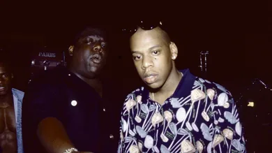 The Notorious BIG &amp; Jay-Z At A Party