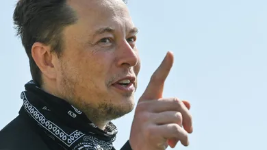 Elon Musk Visits Site Of New Tesla Gigafactory In Germany