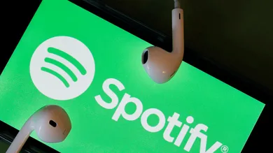 Musical Website Spotify Illustration In Paris