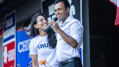 Presidential Candidate Vivek Ramaswamy Attends Labor Day Events In New Hampshire