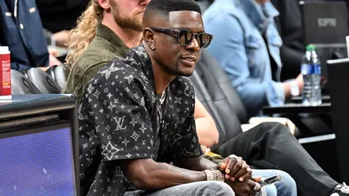 Celebrities Attend Minnesota Timberwolves v Atlanta Hawks