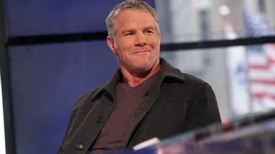 Brett Farve Visits FOX Business Network