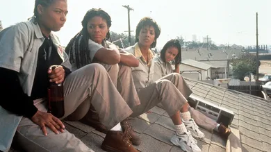 Vivica Fox And Jada Pinkett In 'Set It Off'