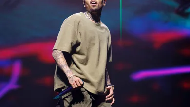 Chris Brown Performs At The O2 Arena