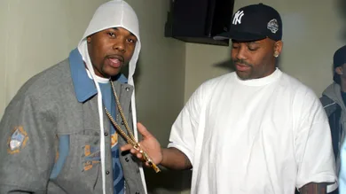 Damon Dash Filming "State Property 2" at Float - March 26, 2004