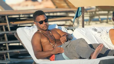 Celebrity Sightings In Miami - October 21, 2023