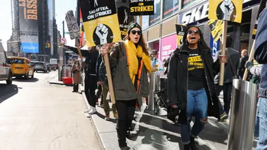 Celebrity Sightings In New York - November 08, 2023